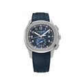 Patek Philippe Aquanaut White Gold Blue Dial