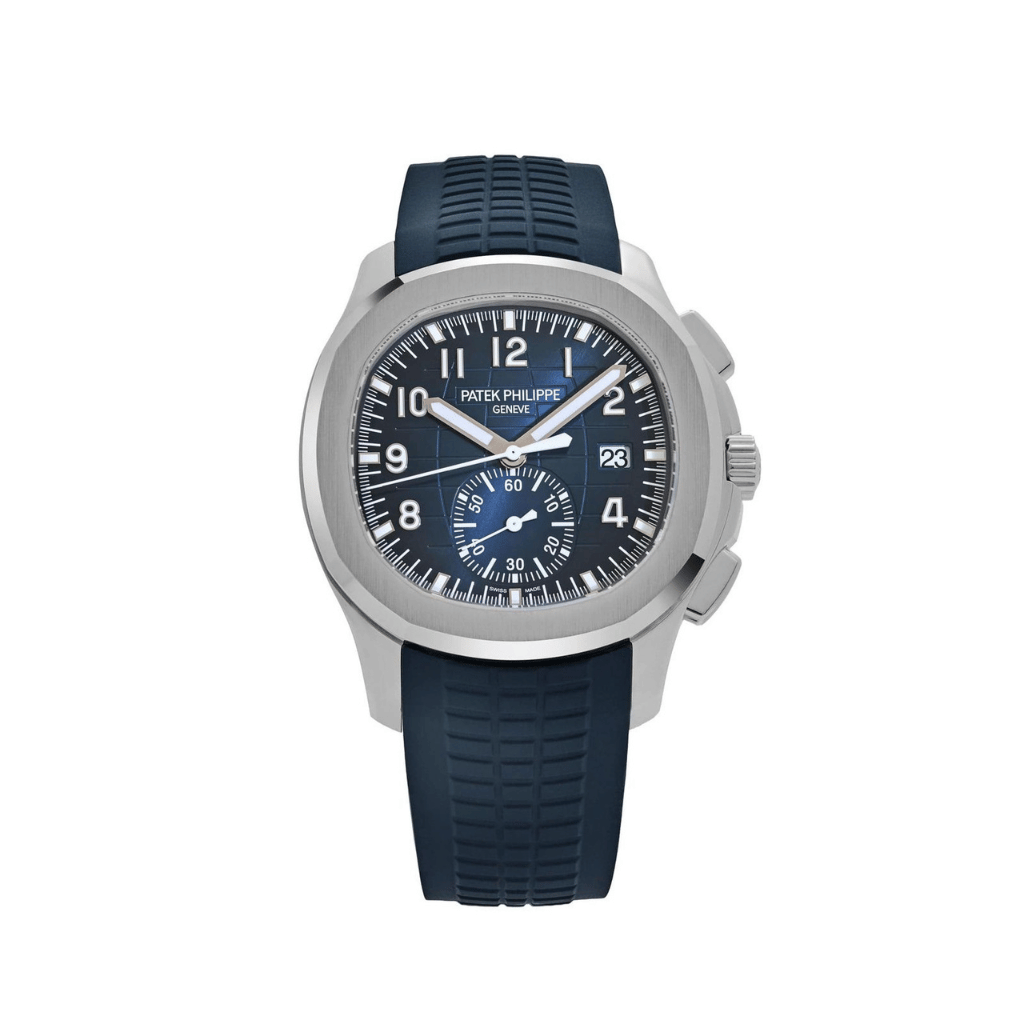 Patek Philippe Aquanaut White Gold Blue Dial