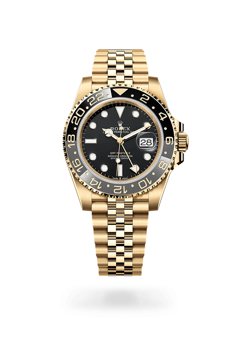 Rolex GMT-Master II in yellow gold