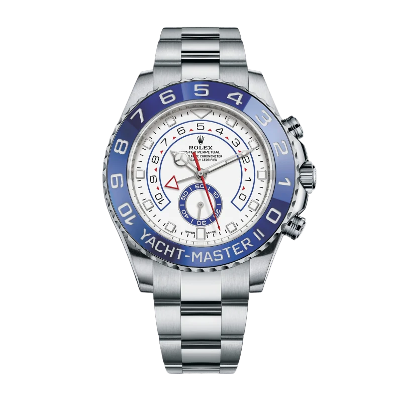 The Rolex Yacht-Master II Oystersteel case 44mm
