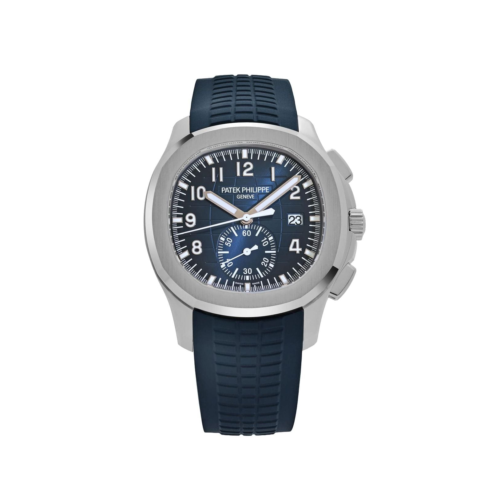 Patek Philippe Aquanaut White Gold Blue Dial
