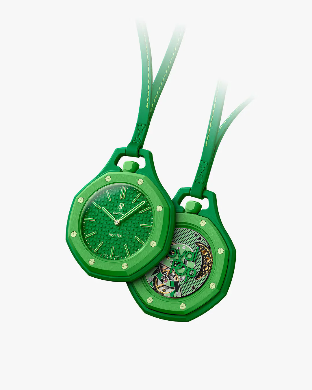 AP x Swatch green eight (3A) mechanical